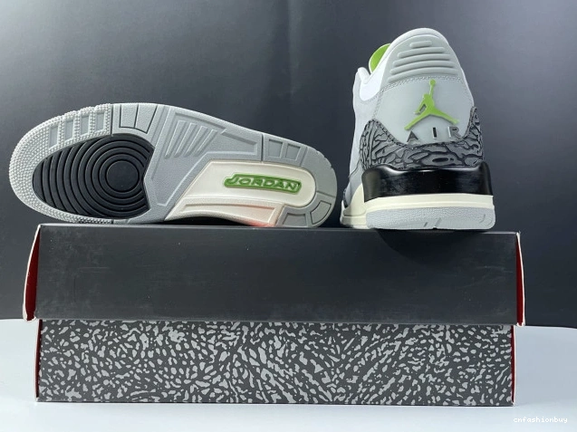 3 Jordan Air Chlorophyll 136064-006 Retro 0901